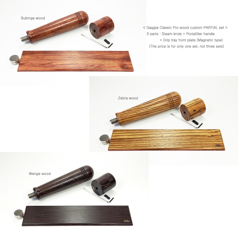 Gaggia Classic Pro coffee machine wood custom Steam knob to Etsy