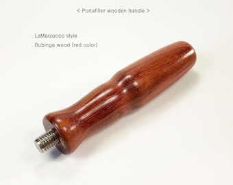 LaMarzocco style portafilter wooden handle handmade espresso coffee machine clubWOOD