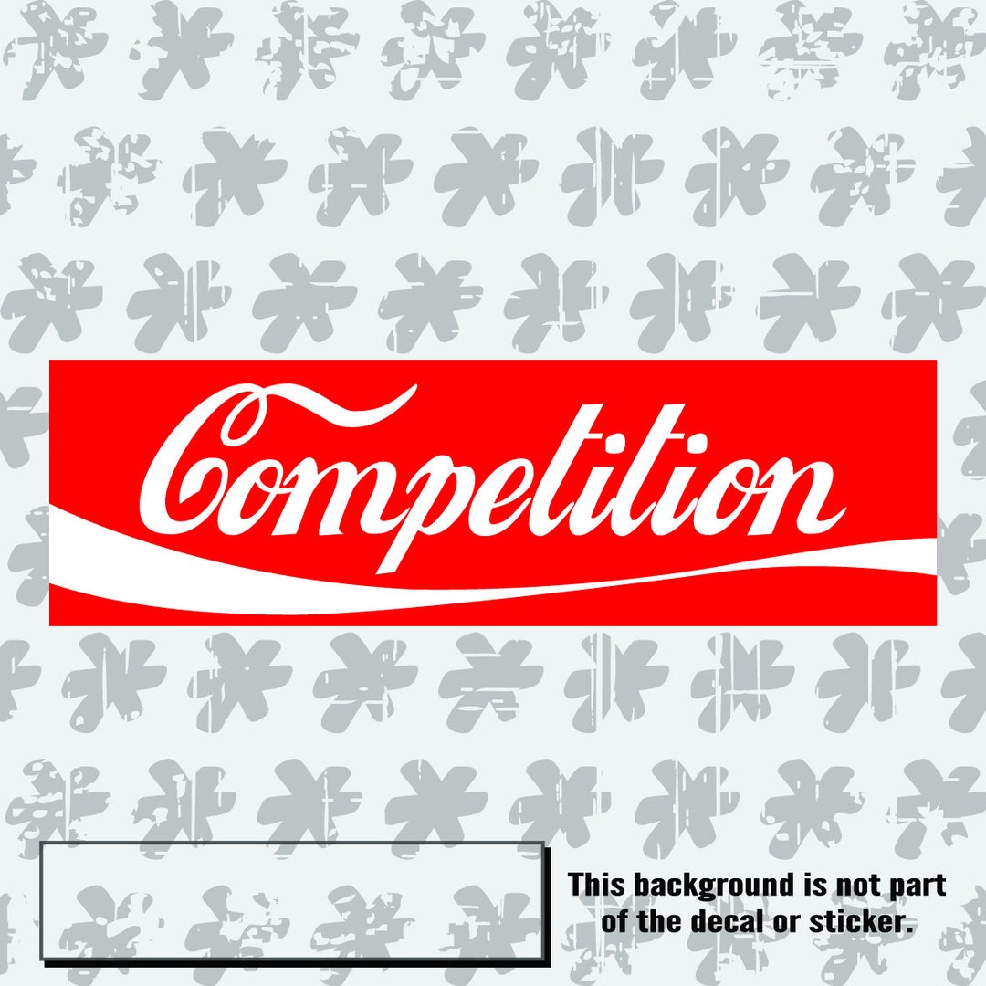 Competition Slap Sticker - Etsy