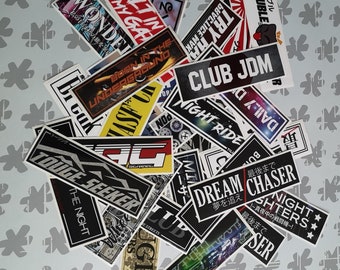 Mysterieus klapstickerpakket! TIEN willekeurige stickers met gratis wereldwijde verzending!