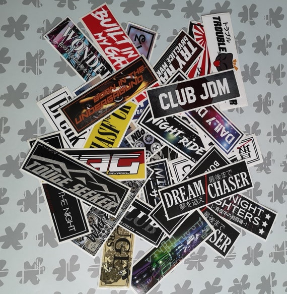 Mystery Slap Sticker Pack TEN Random Decals With Free Etsy