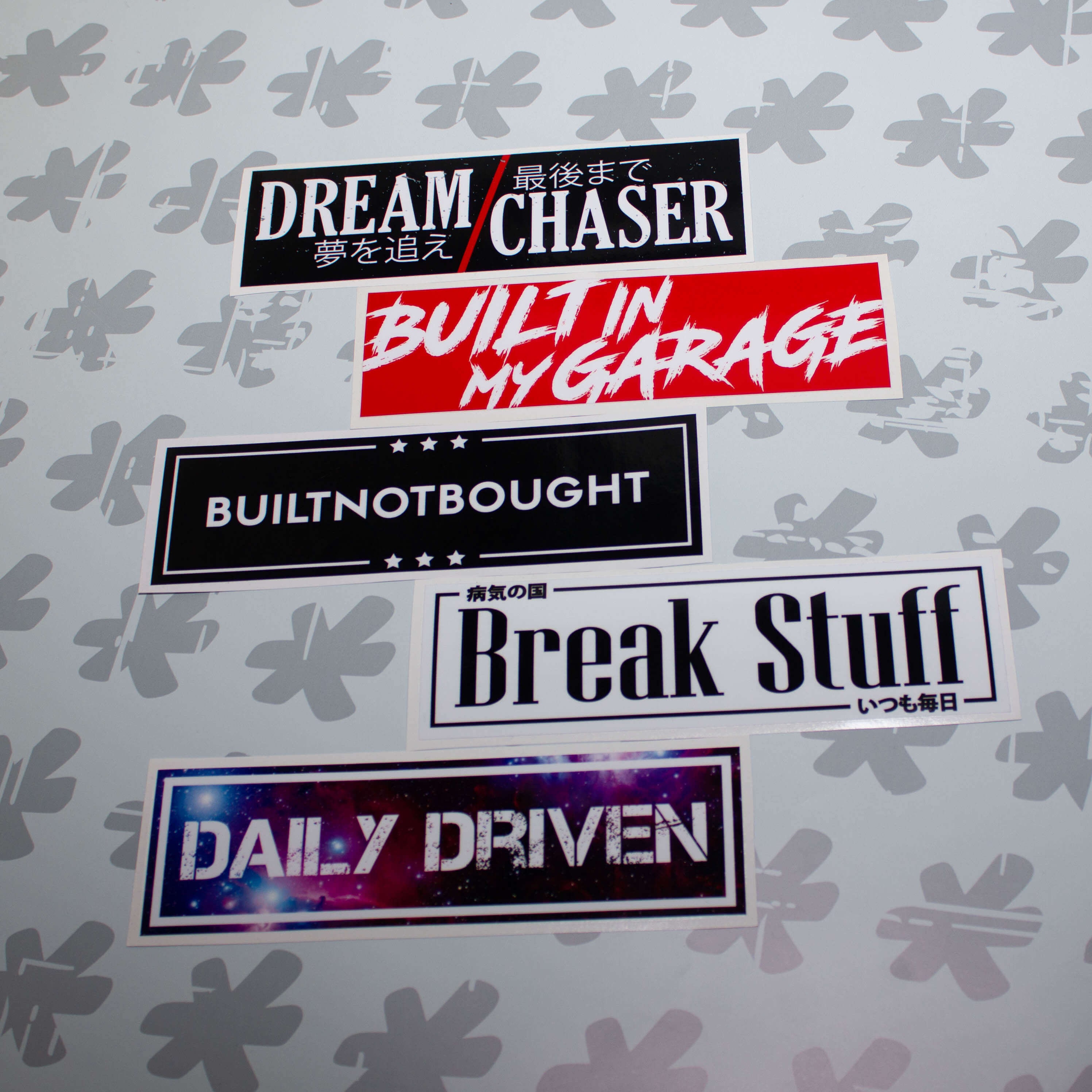 Classic Slaps Slap Sticker Pack FIVE Decals With Free Etsy