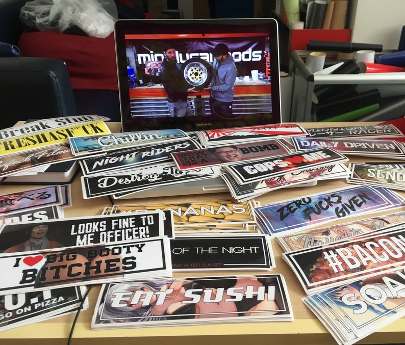 Een wilde klapsticker afbeelding 2
