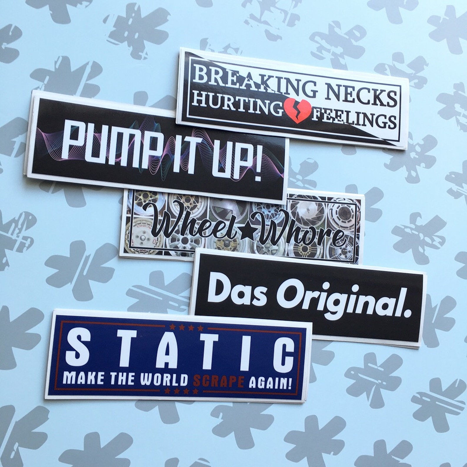 Slap Sticker Pack _ Stickers, Pins, and Patches – AKVF