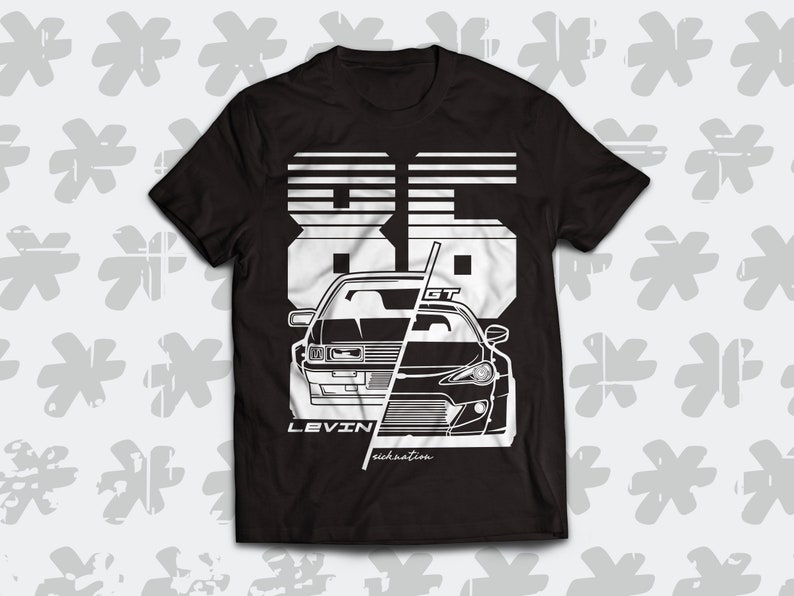 86 Levin/gt T-shirt for Toyota AE86 and GT86 Fans and Car | Etsy