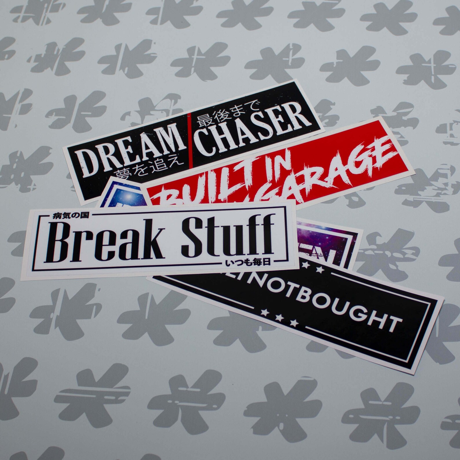 Classic Slaps Slap Sticker Pack FIVE Decals With Free Etsy