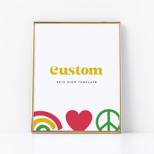 One Love Birthday Party Sign Template Rastafari Birthday Bob Marley Party Peace Love Reggae Birthday Editable Template INSTANT DOWNLOAD