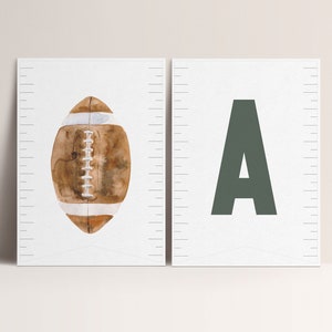 Football Birthday Banner, Football Birthday Party, Football Party Decorations, Editable Template, INSTANT DOWNLOAD