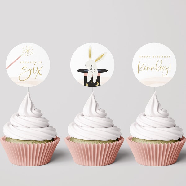 Magic Cupcake Topper Etsy