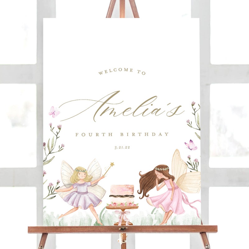Fairies Welcome Sign - Etsy UK