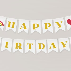 One Love Birthday Banner Bunting Rastafari Birthday Bob Marley Party Peace Love Reggae Birthday Editable Template INSTANT DOWNLOAD