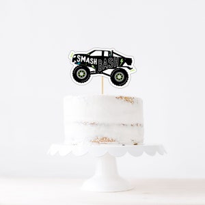 Monstertruck Smash Bash Cake Topper Vorlage (digitaler Download)