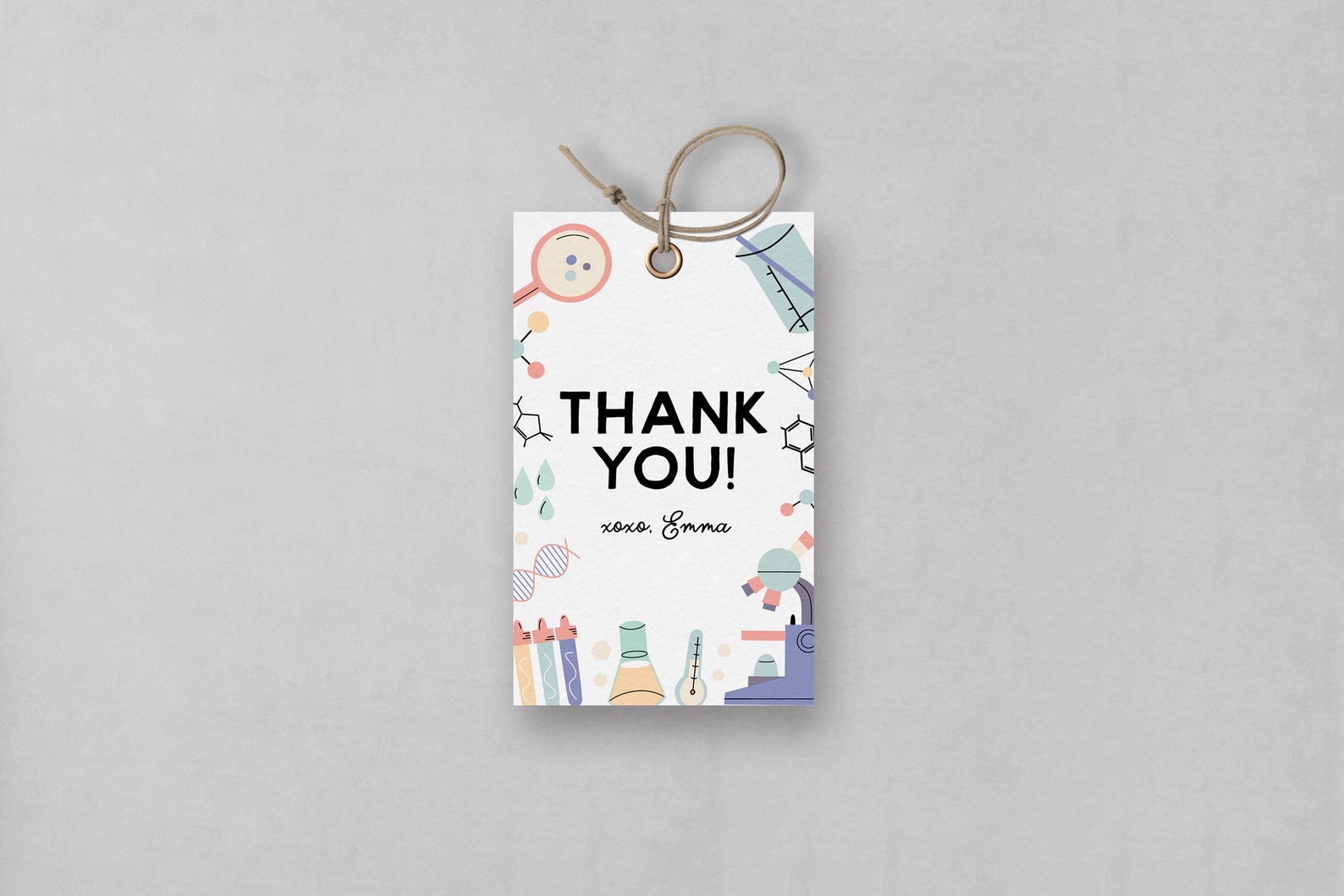Editable Science Party Signs Girl Mad Scientist Modern - Etsy