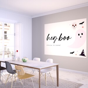 Hey Boo Birthday Water Bottle Labels: Ghost Halloween Party (INSTANT ...