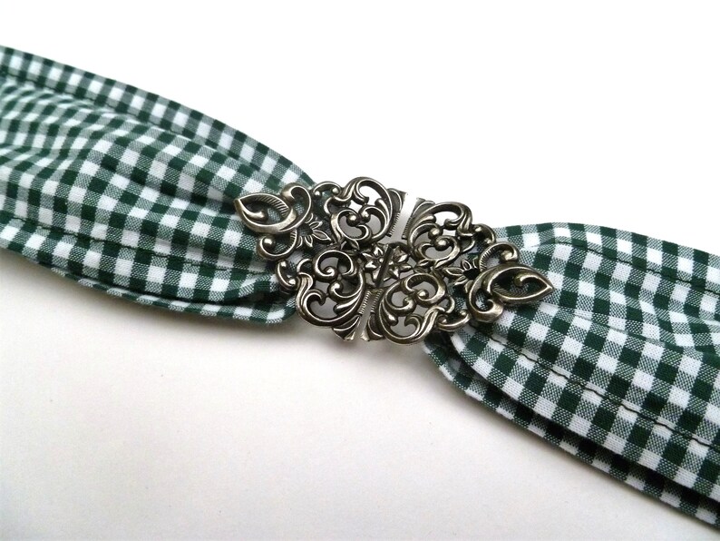 2,36 x 1,3 inch antique silber colored filigree metal Tracht buckle for dirndl apron Closure Bavaria Oktoberfest 6 cm x 3,3 cm