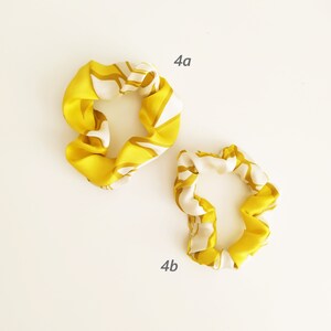 Cotton Scrunchie more colors and patterns handmade hair accessory hair tie elastic band for hair ti.nyu tinyu zdjęcie 5