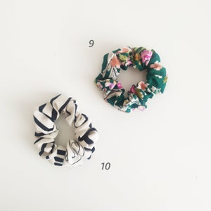 Cotton Scrunchie more colors and patterns handmade hair accessory hair tie elastic band for hair ti.nyu tinyu zdjęcie 8