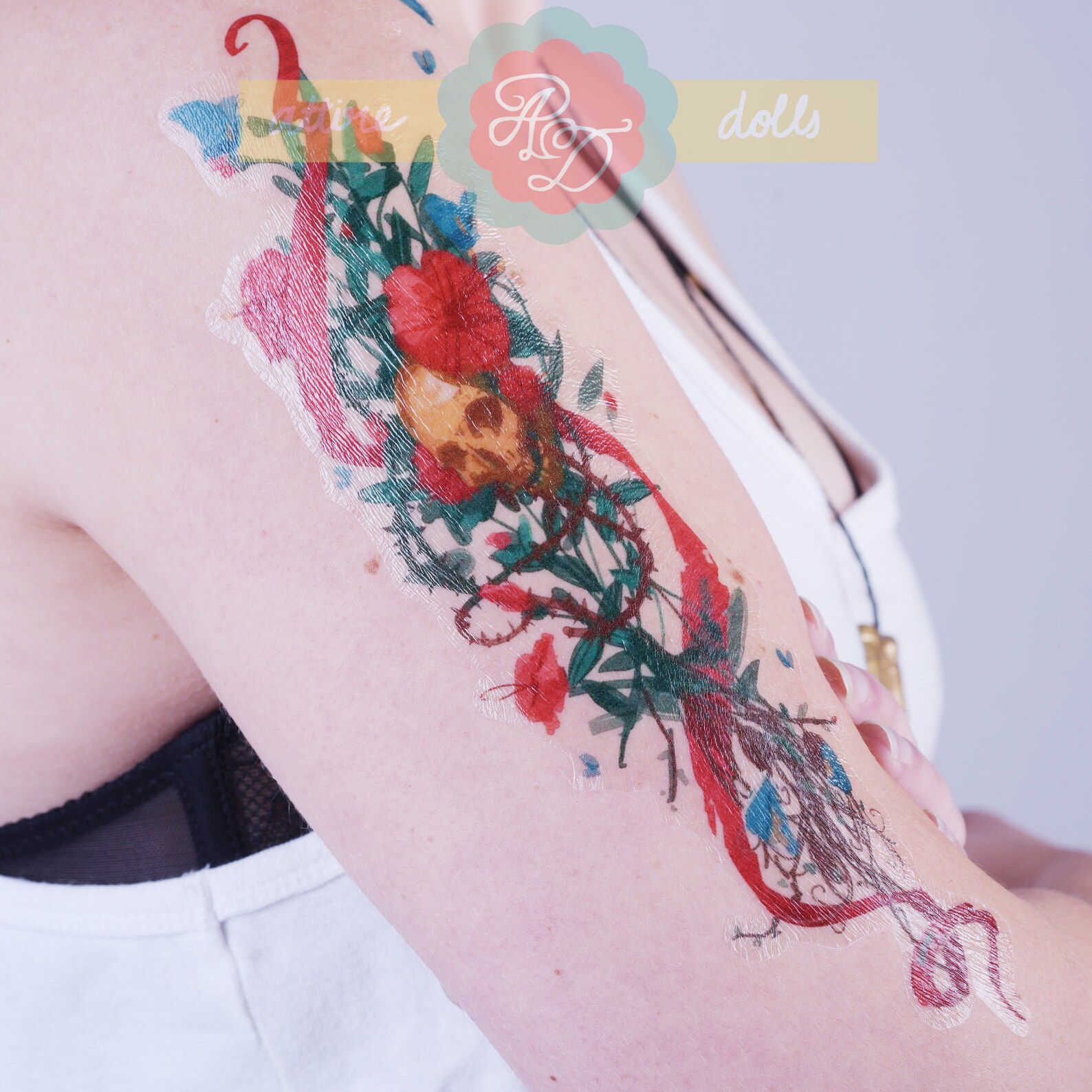 Chloe's Temporary Tattoo - Etsy