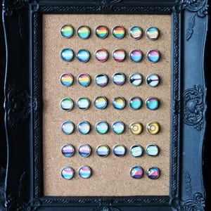 Pride earstuds and clip ons || LGBTQIA+ flags