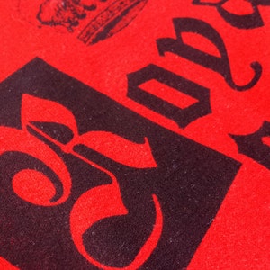 Royal Pain hand screen printed, red, cotton jersey t-shirt, because all little princes & princesses have their moments image 2