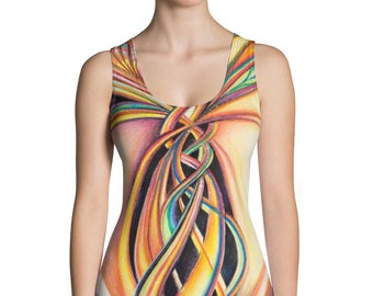 Sublimation Cut & Sew Tank Top "Soul DNA" Ver 2.0 von Gal Disegni