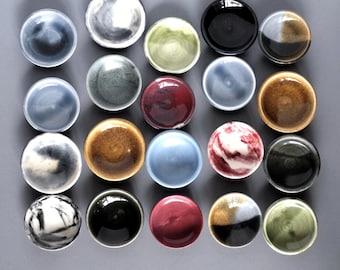 Ring dish, ring holder, porcelain, handmade,          1008