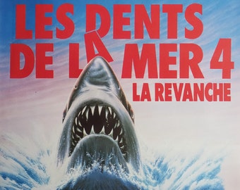 1987 Jaws: The Revenge (French) - Original Vintage Poster