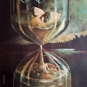 1983 Epílogo de Janusz Oblucki - Cartel Original Vintage