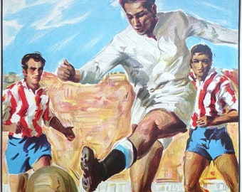 1982 World Cup (Football/Soccer) West Germany - Spain - Original Vintage Poster