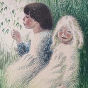 1945, Havre Davre Gryn de Sikker Hansen - Affiche ancienne originale