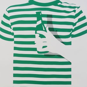1985 Tuborg Beer-advertentie (T-shirt) - originele vintage poster