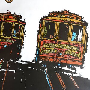 1967 San Francisco United Airlines by James Jebavy - Original Vintage Poster