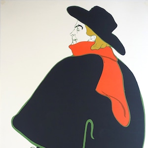 1976 Toulouse-Lautrec Exhibition Poster - Original Vintage Poster