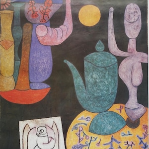 1991 Paul Klee Exhibition Poster Malmo Konsthall II - Original Vintage Poster