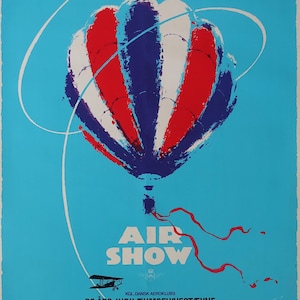 1969 Air Show by Otto Nielsen - Original Vintage Poster