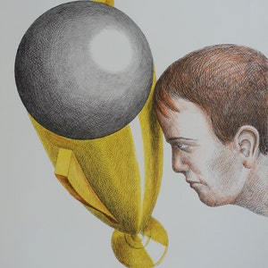 Copa del Mundo España 1982 (Málaga) - Póster Vintage Original