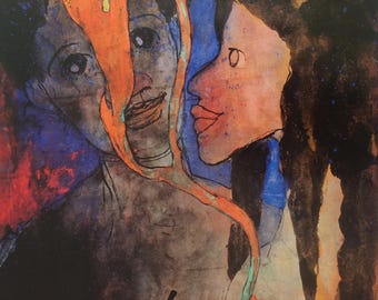 アートポスター エミール・ノルデ エキシビジョンポスター エミール・ノルデ、オリジナル展覧会博物館ポスター - Etsy 日本