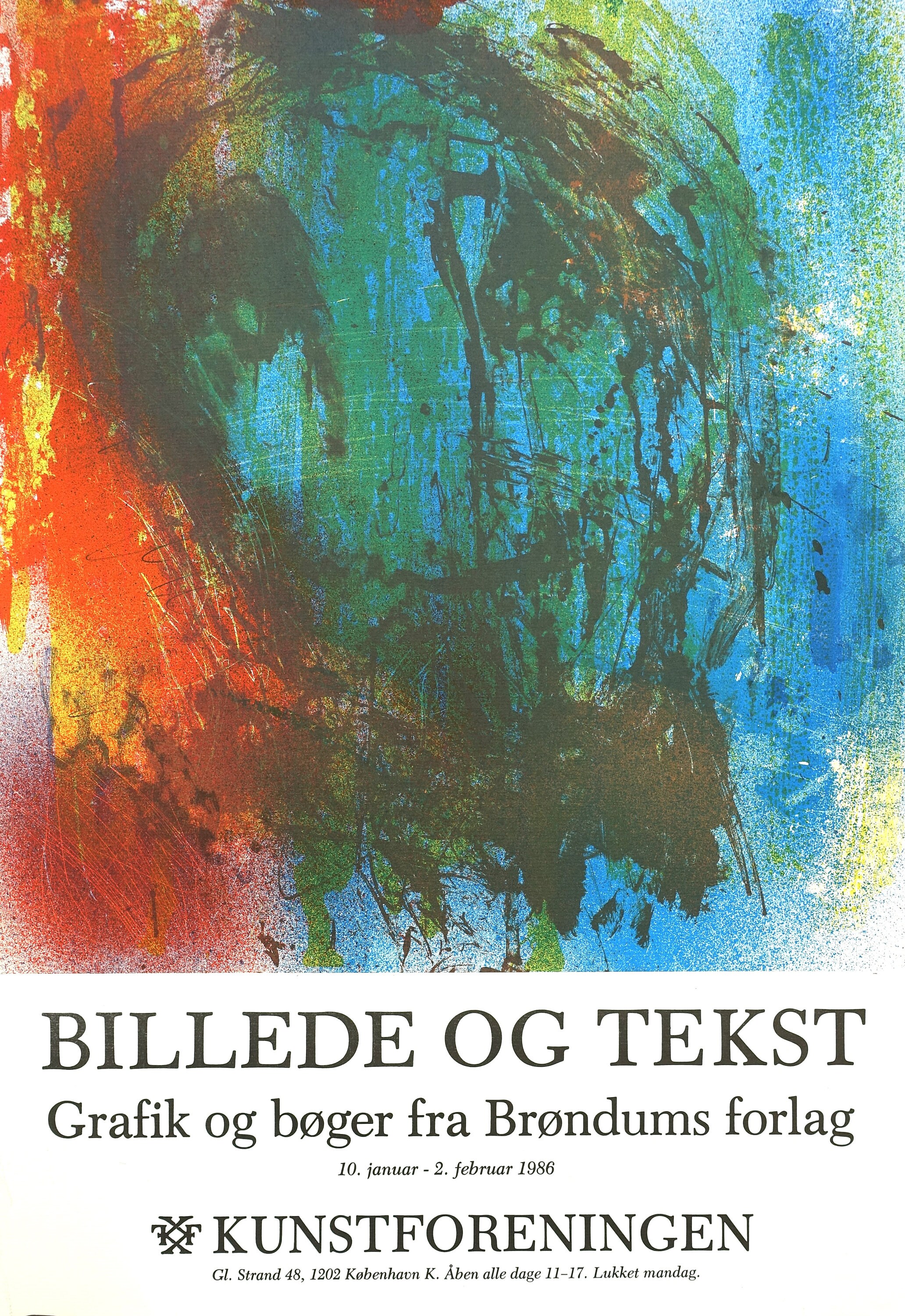 Affiches - AFFICHE ANCIENNE ORIGINALE EXPOSITION PEINTURE André DUPIN