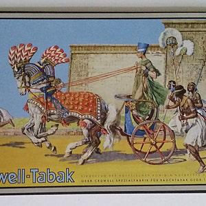 Anuncio de tabaco Cruwell de los años 30: anuncio original en cartón vintage