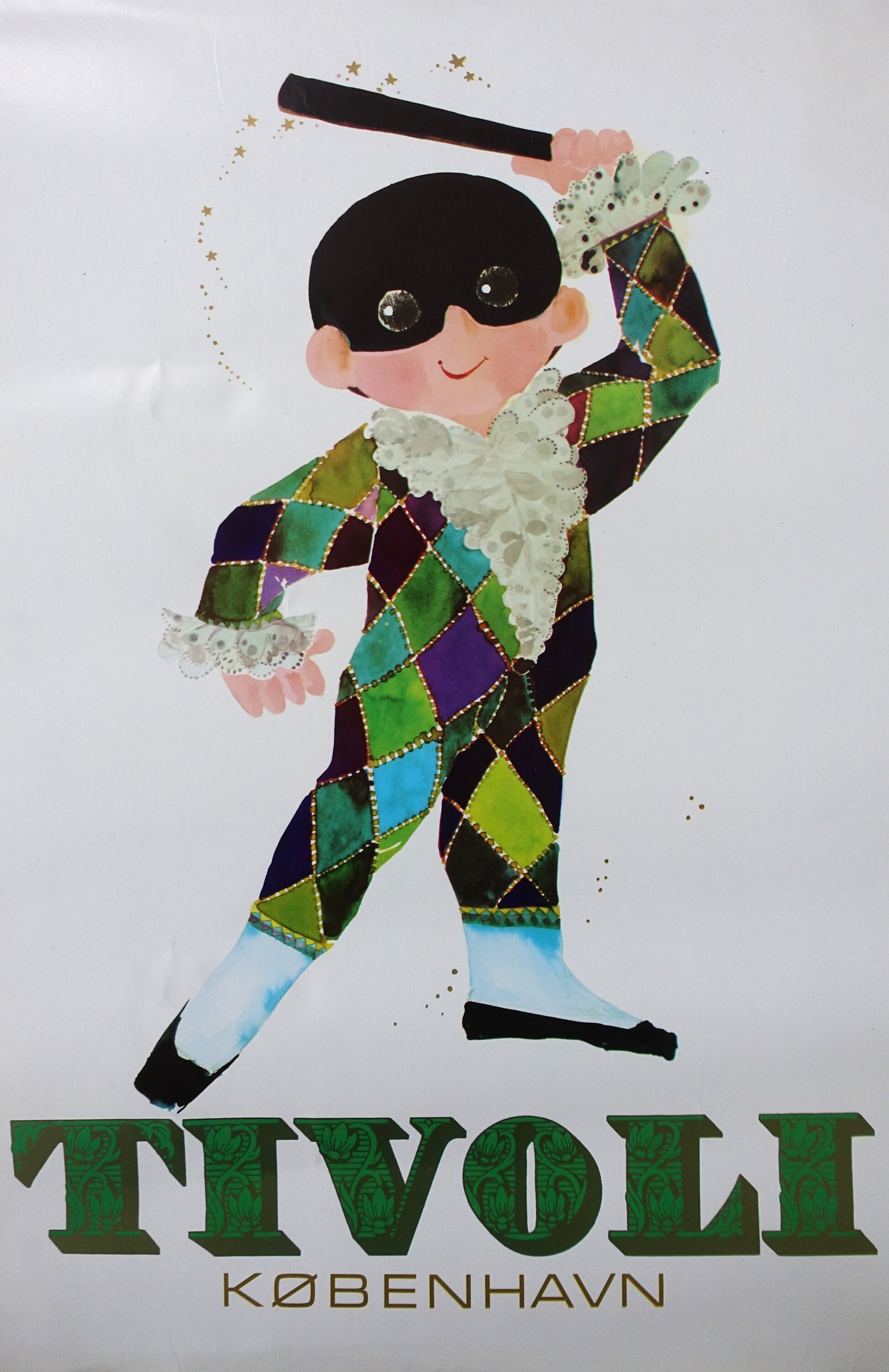 1972 チボリ公園 リチャード ブランデラップ (ハーレクイン