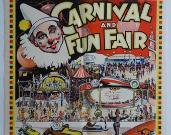 1950 年代のカーニバルと楽しいフェア (マンモス サーカス