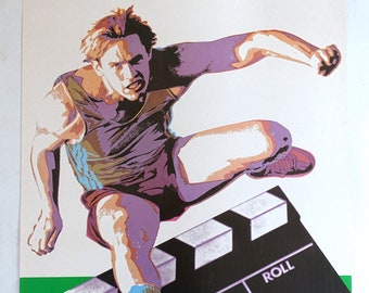 1984 Los Angels Summer Olympic Poster / Robert Rauschenberg