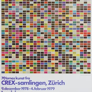 1978 Gerhard Richter - 1025 Colors (1025 Farben) - Original Vintage Poster
