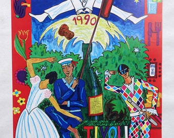 キャッツ(ミュージカル)ジュリワルボールポスター　ロバートハインデル キャッツ(ミュージカル)ジュリワルボールポスター ロバートハインデル