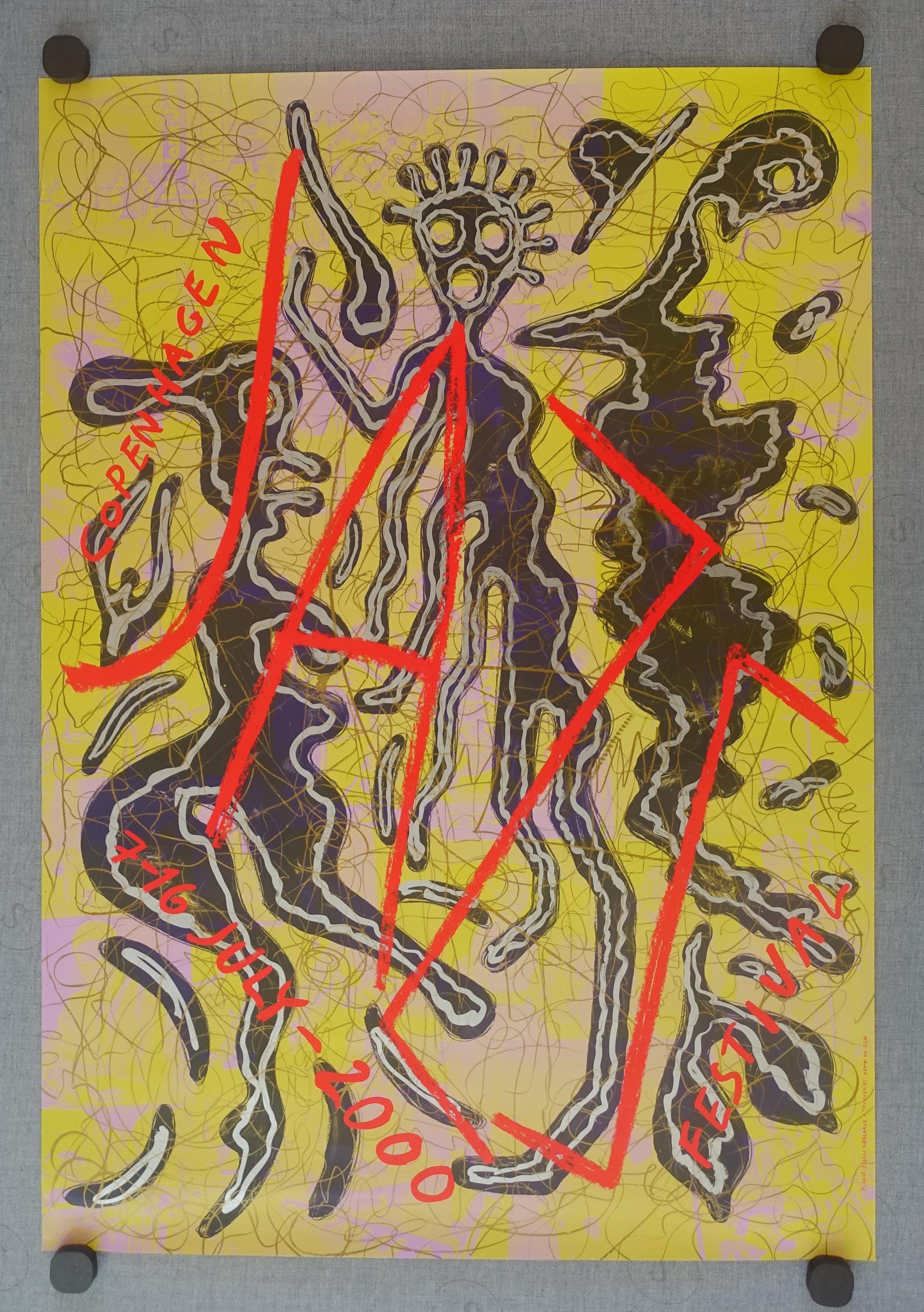 2000 Copenhagen Jazz Festival - Original Vintage Poster - Etsy