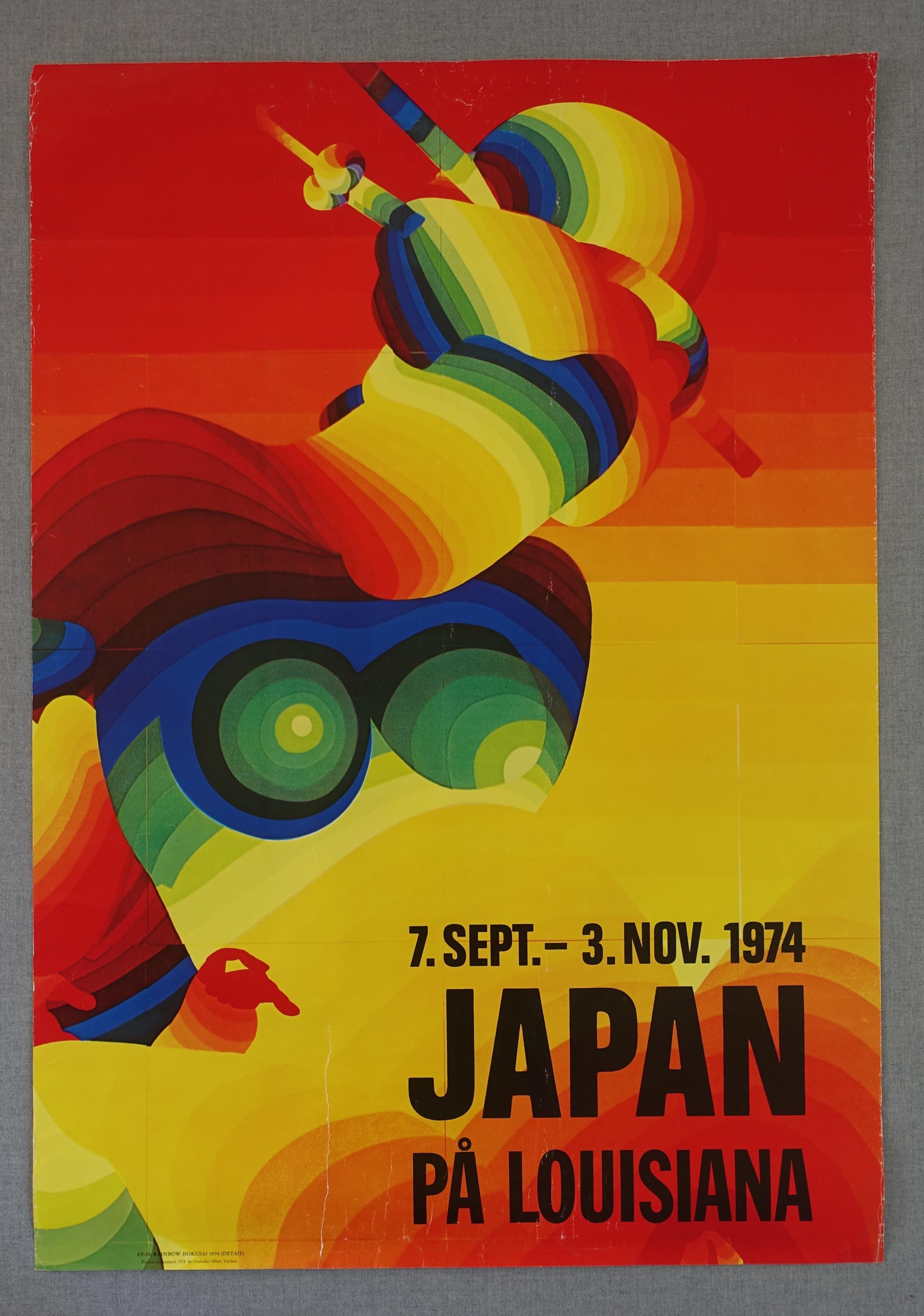 1974 Rainbow Hokusai Japan on Louisiana Museum of Modern Art