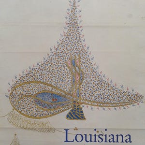 1993 Tesoros de Turquía en el Museo de Arte Moderno de Luisiana: póster vintage original