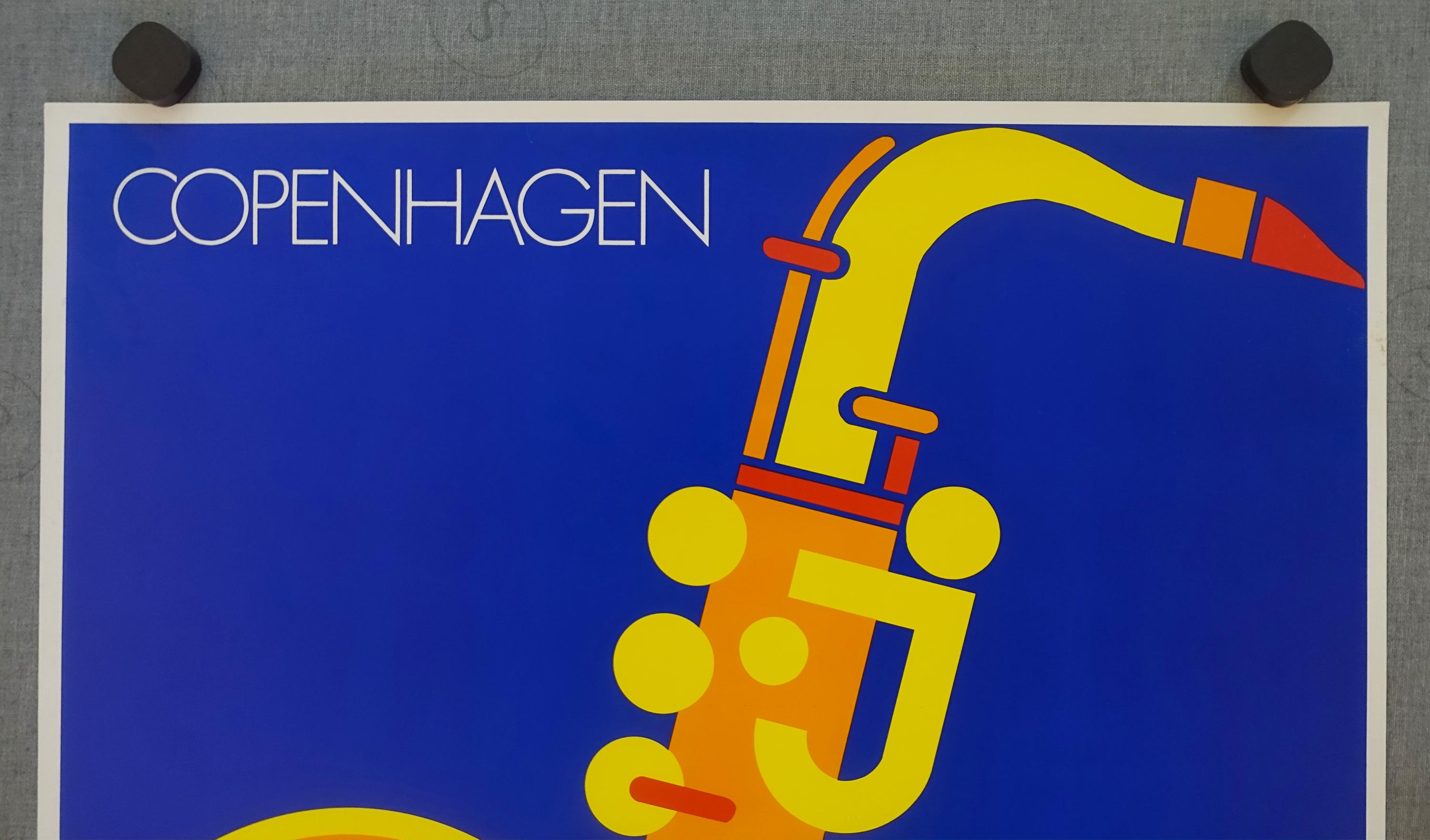 1983 Copenhagen Jazz Festival - Original Vintage Poster - Etsy
