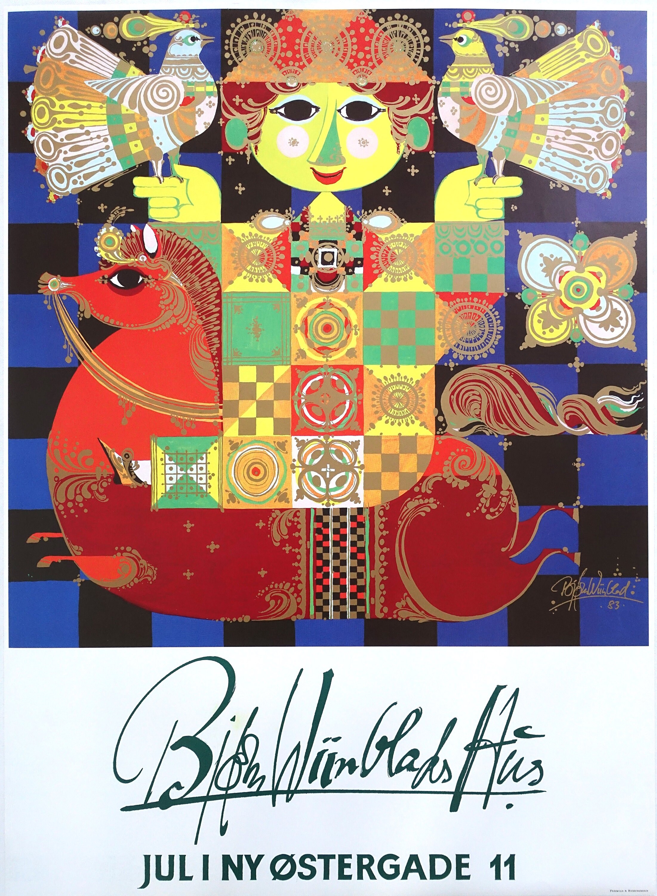 Bjorn wiinblad poster - Etsy 日本