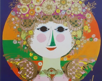 1981年ピカソ ルイジアナ展ポスター - オリジナルヴィンテージポスター